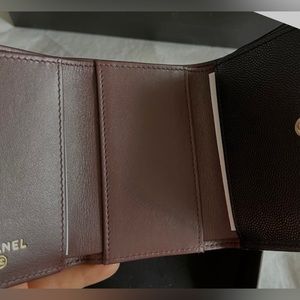 Authentic trifold chanel wallet